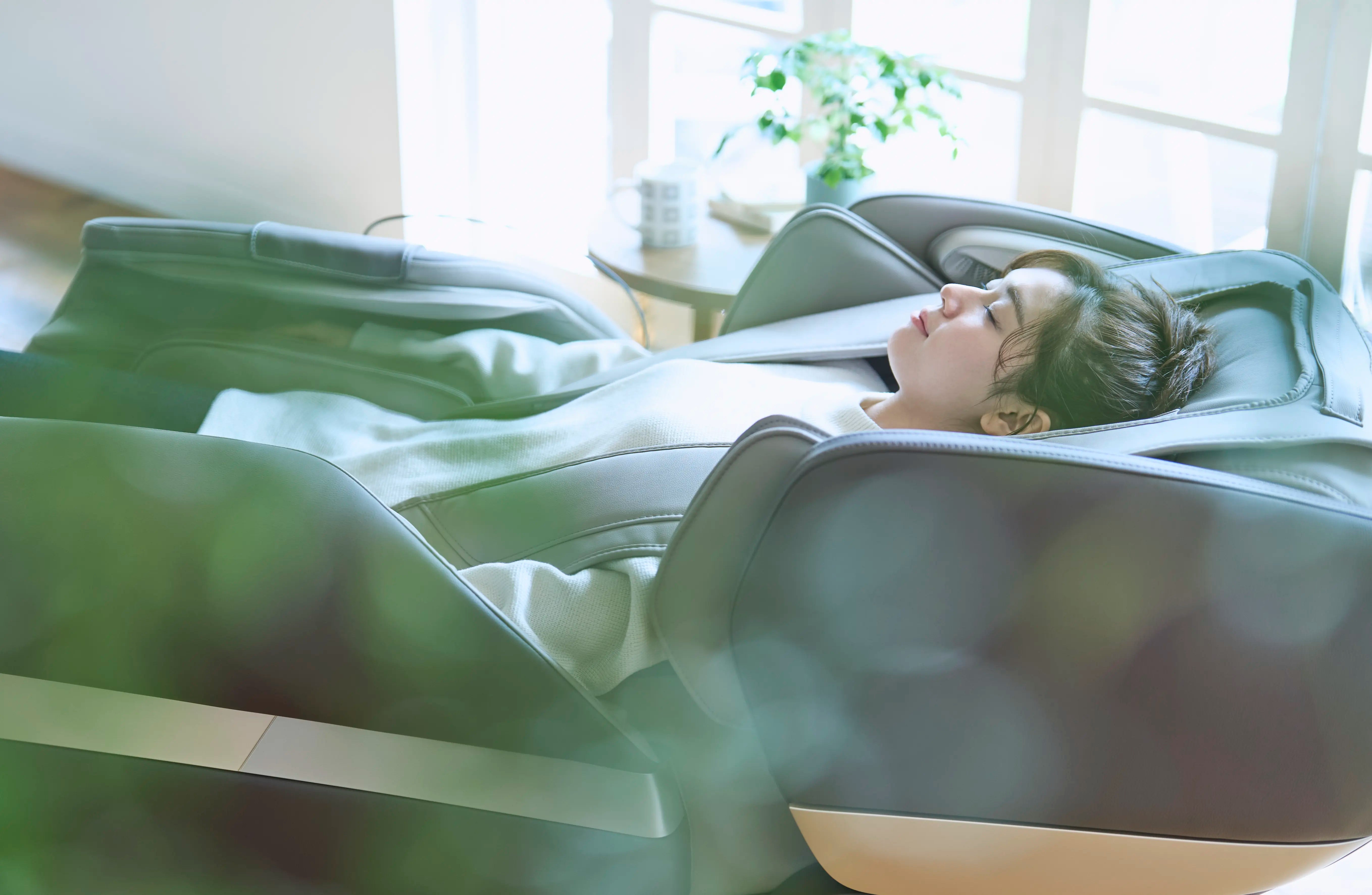 Calm Plus premium Japanese massage chair designed for deep relaxation and daily wellness